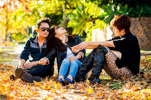 Bằng Kiều rạng rỡ bên Nguyễn Hồng Nhung - 1