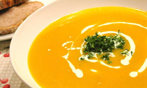 Có bí đỏ, bé ăn dặm quot;thun thútquot; - 1