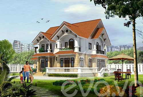 Quyết xây biệt thự 600m2 giữa đất quê - 7