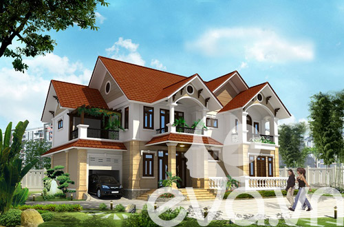 Quyết xây biệt thự 600m2 giữa đất quê - 8