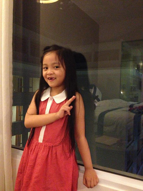 Ngắm con gái dễ thương của Sao mai Ngọc Anh - 8