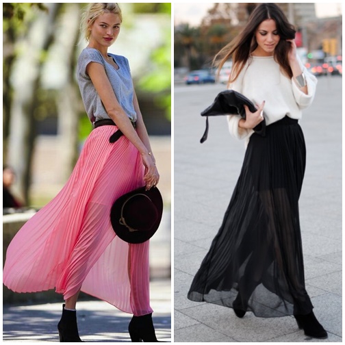 Hè về, váy maxi tung bay trên phố - 14