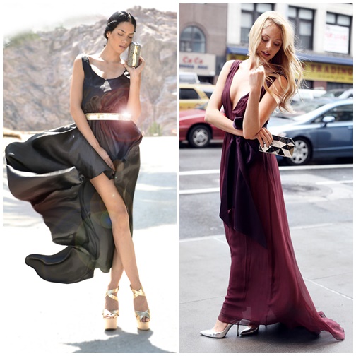 Hè về, váy maxi tung bay trên phố - 18