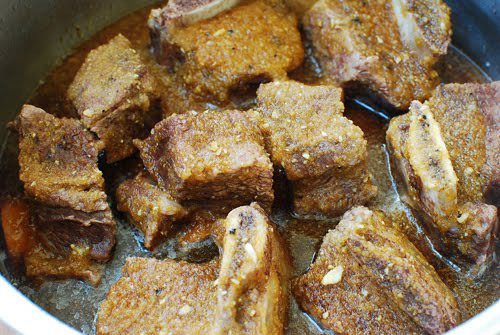 Sườn bò kho nấm kiểu Hàn - 5
