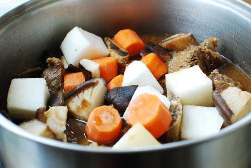 Sườn bò kho nấm kiểu Hàn - 7
