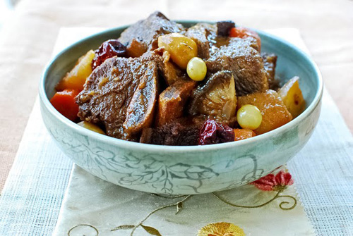 Sườn bò kho nấm kiểu Hàn - 9