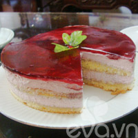 Mousse dâu tây và sô cô la trắng - 11