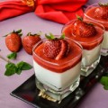 Bếp Eva - Mousse dâu tây và sô cô la trắng