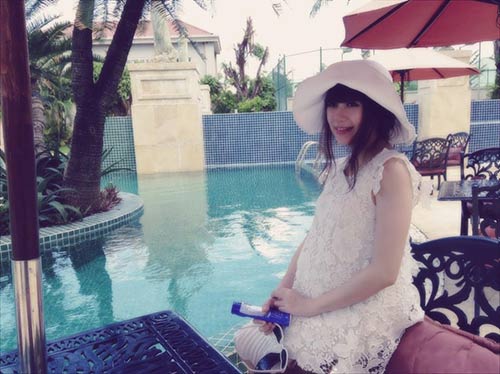 Bà xã Lý Hải quot;thư giãnquot; trước ngày sinh - 7