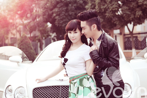 quot;Cá sấu chúaquot; Quỳnh Nga tình tứ cùng Quang Hà - 10