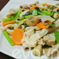 Lạ với cổ hũ dừa xào tôm thịt - 18