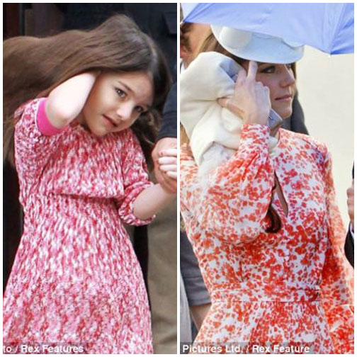 Bé Suri đụng hàng phong cách công nương Anh - 1