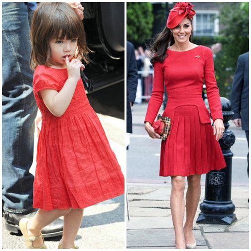 Bé Suri đụng hàng phong cách công nương Anh - 2