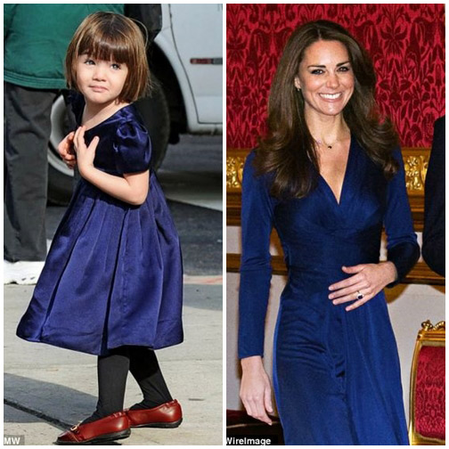 Bé Suri đụng hàng phong cách công nương Anh - 7