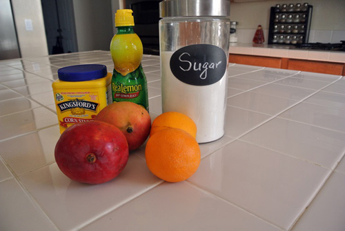 Làm sorbet xoài tươi mát - 1