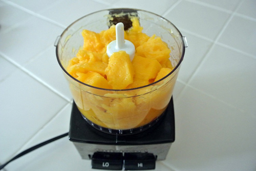 Làm sorbet xoài tươi mát - 4