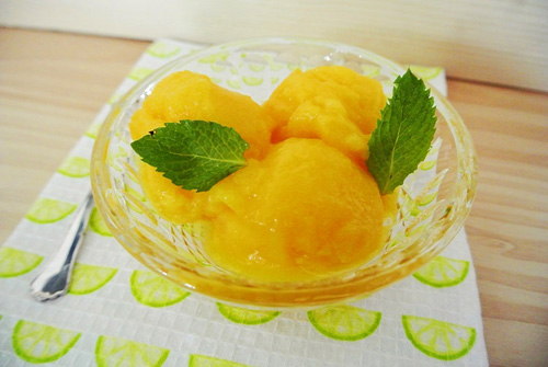 Làm sorbet xoài tươi mát - 10