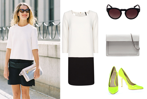 5 ngày sành điệu cùng váy suông - 1