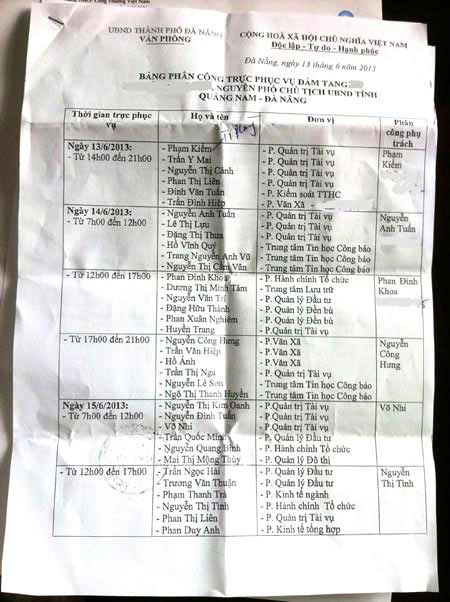 Điều 60 cán bộ, công chức phục vụ đám tang - 1