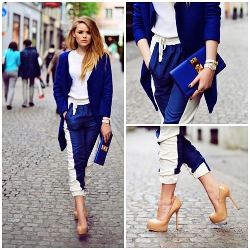 Street style mát lạnh cùng xanh dương - 9