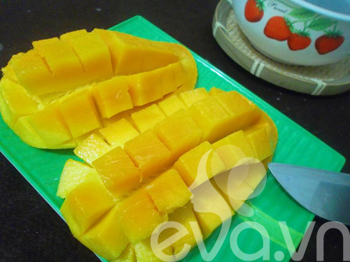 Lạ miệng với chè xoài hạt é - 2