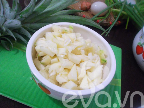 Mực chiên xù sốt dứa - 5