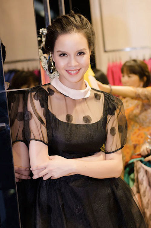 Chấm bi cổ điển hớp hồn mỹ nhân Việt - 13