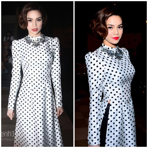 Chấm bi cổ điển hớp hồn mỹ nhân Việt - 5