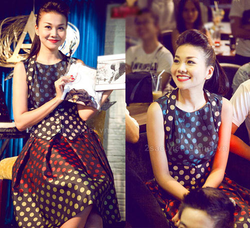 Chấm bi cổ điển hớp hồn mỹ nhân Việt - 11