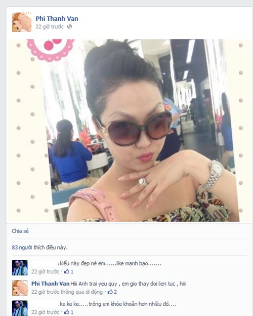 Phi Thanh Vân đã trở lại màu tóc đen - 5