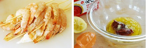 Tôm xiên nướng kiểu Hàn - 1