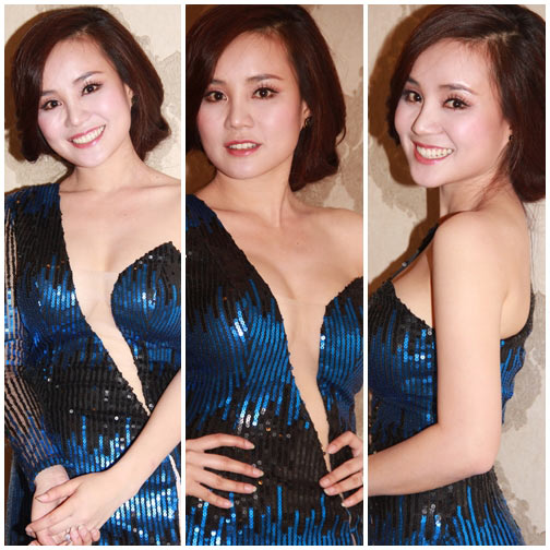 Vy Oanh #039;úp mở#039; đường cong gợi cảm - 5