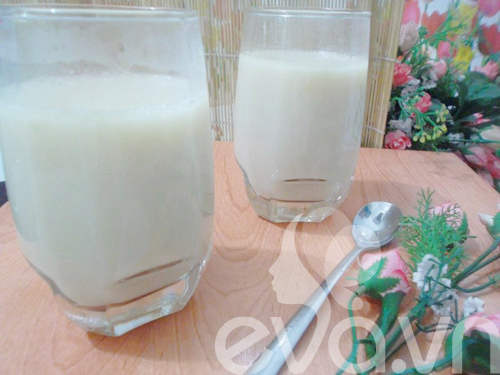 Tự làm sữa đậu nành vị vừng lạc - 9