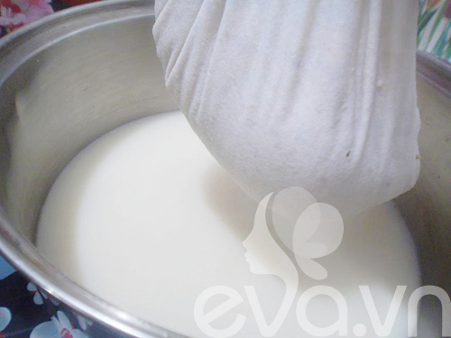 Tự làm sữa đậu nành vị vừng lạc - 6