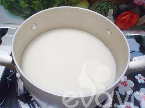 Tự làm sữa đậu nành vị vừng lạc - 7