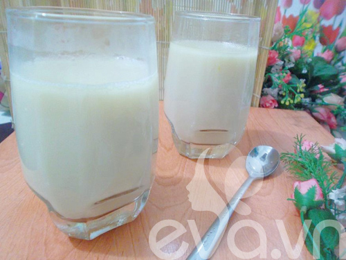 Tự làm sữa đậu nành vị vừng lạc - 8