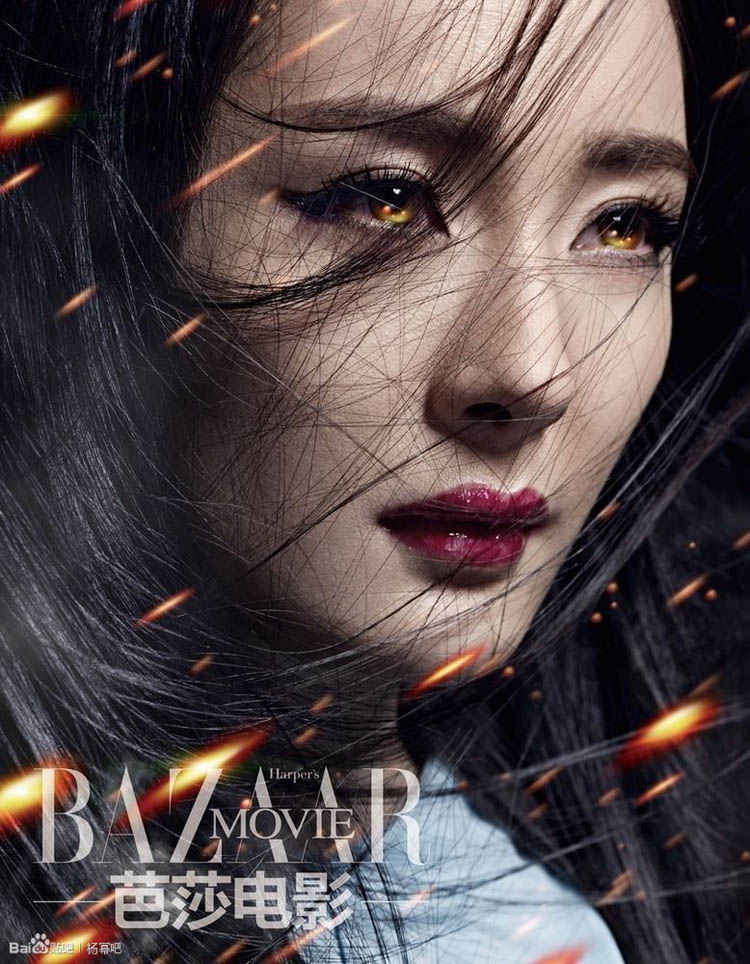 Trên tạp chí Harper's Bazaar Movie số mới nhất, Dương Mịch đã hóa thân thành 1 nữ chiến binh thần thánh.
