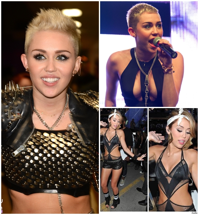 Nhiều người nhận xét Miley đang tạo cho mình hình tượng một 'cậu bé hư hỏng', khác hẳn ngoại hình nữ tính xưa kia của cô.

