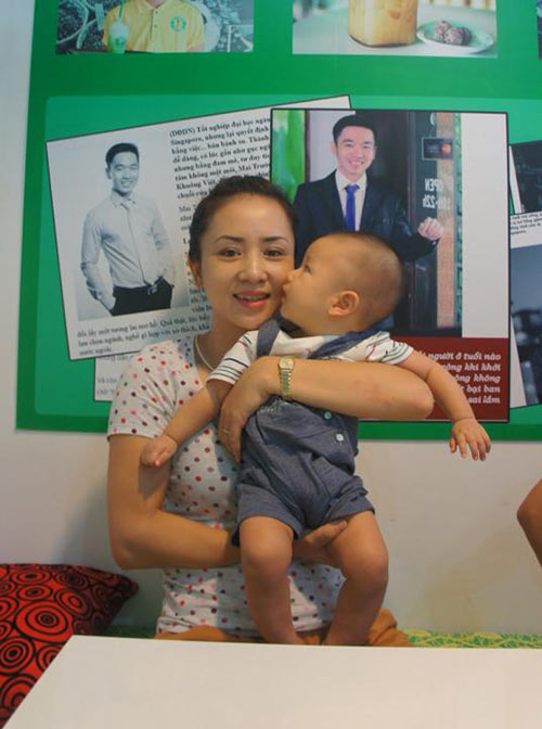 Thúy Hiền tình cảm bên con trai Thúy Vinh - 6