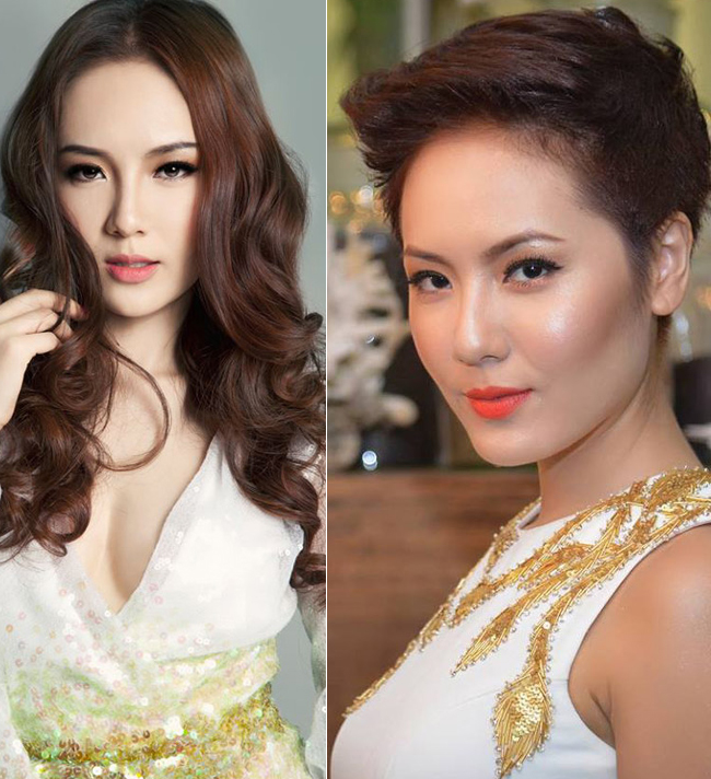 Quyết định xuống tóc của Phương Linh có phần gây bất ngờ vì dù sao cô vốn biết đến với vẻ đẹp nữ tính, dịu dàng.
