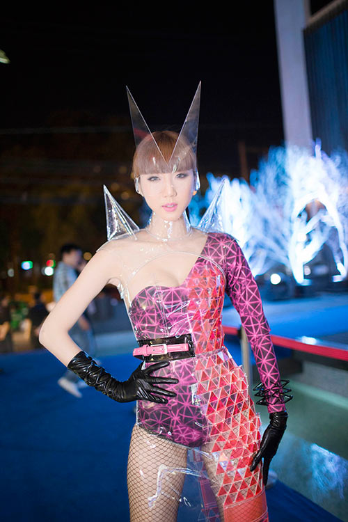 Ngọc Quyên quot;đọquot; vẻ lạnh lùng với Khánh My - 8