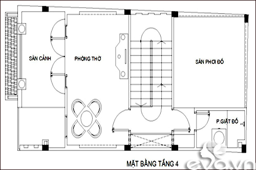 Thiết kế nhà ống 50m2 mặt tiền hẹp - 4