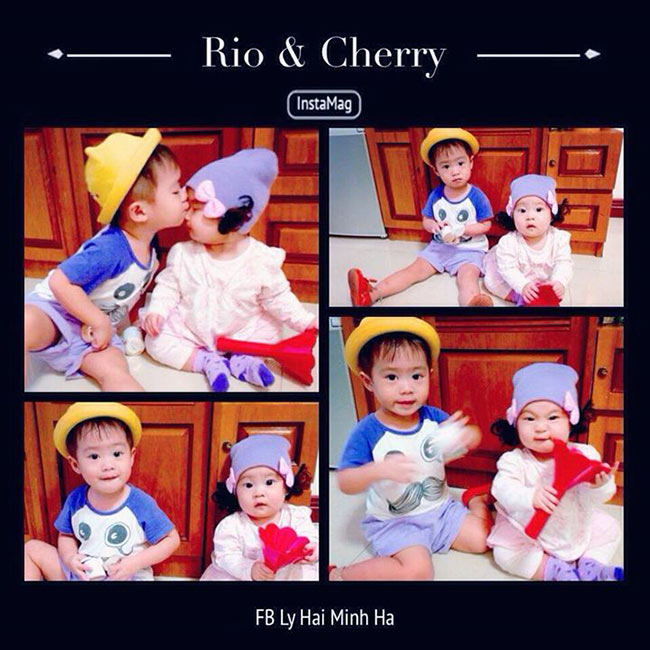 'Bằng chứng' cụ thể nhất là hai nhóc tì Rio và Cherry càng lớn càng bụ bẫm, đáng yêu và rất ngoan ngoãn. 
