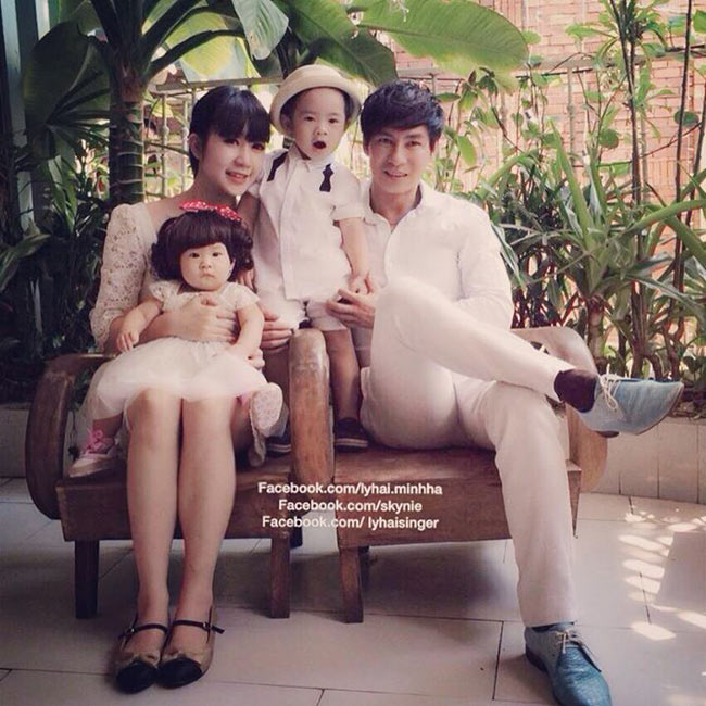 Gia đình hạnh phúc của Lý Hải Minh Hà
