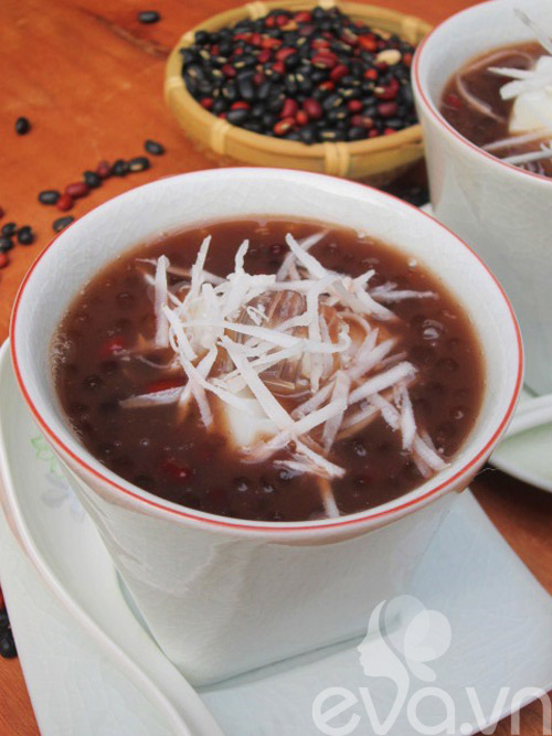 Chè đậu đen bột báng mát lịm - 10