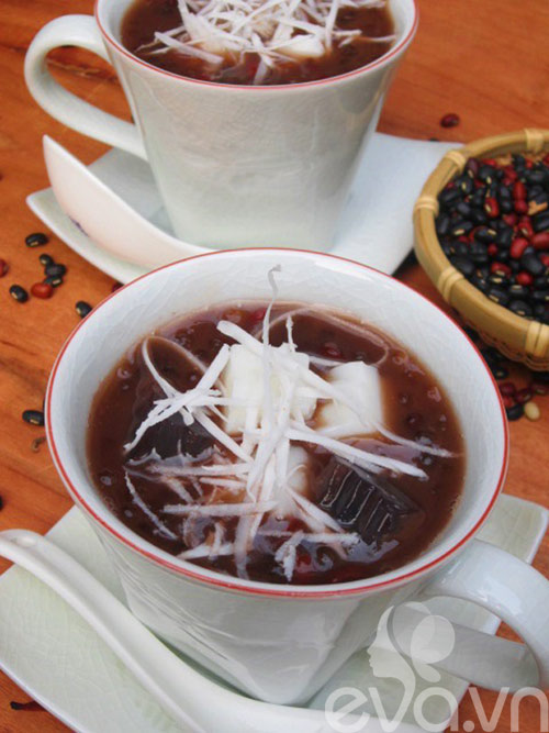 Chè đậu đen bột báng mát lịm - 9