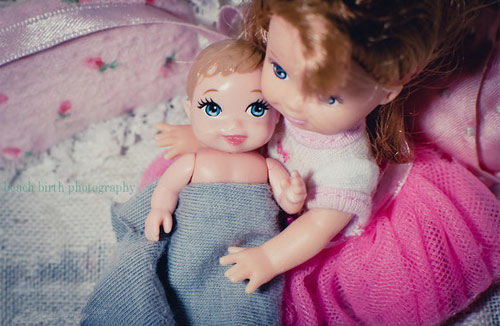 Cực yêu hình ảnh búp bê Barbie sinh con - 12