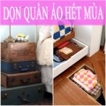 Nhà đẹp - Quần áo hết mùa cất đâu mới gọn?