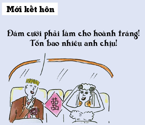 Sự khác nhau giữa mới và sau kết hôn - 1