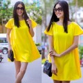 Thời trang - Tuyết Lan mặc đơn giản vẫn sáng bừng trên phố